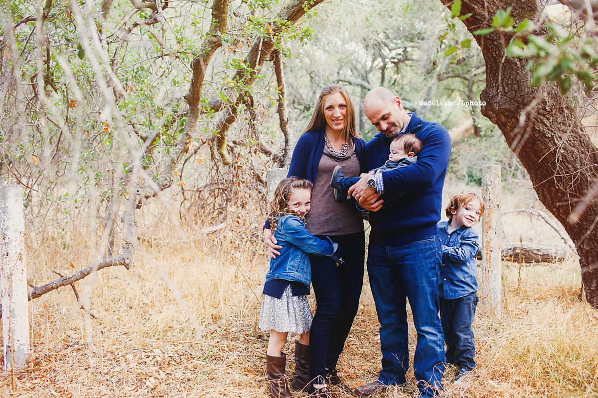 RSM orange county family session. Woodsy family session. OC family photographer